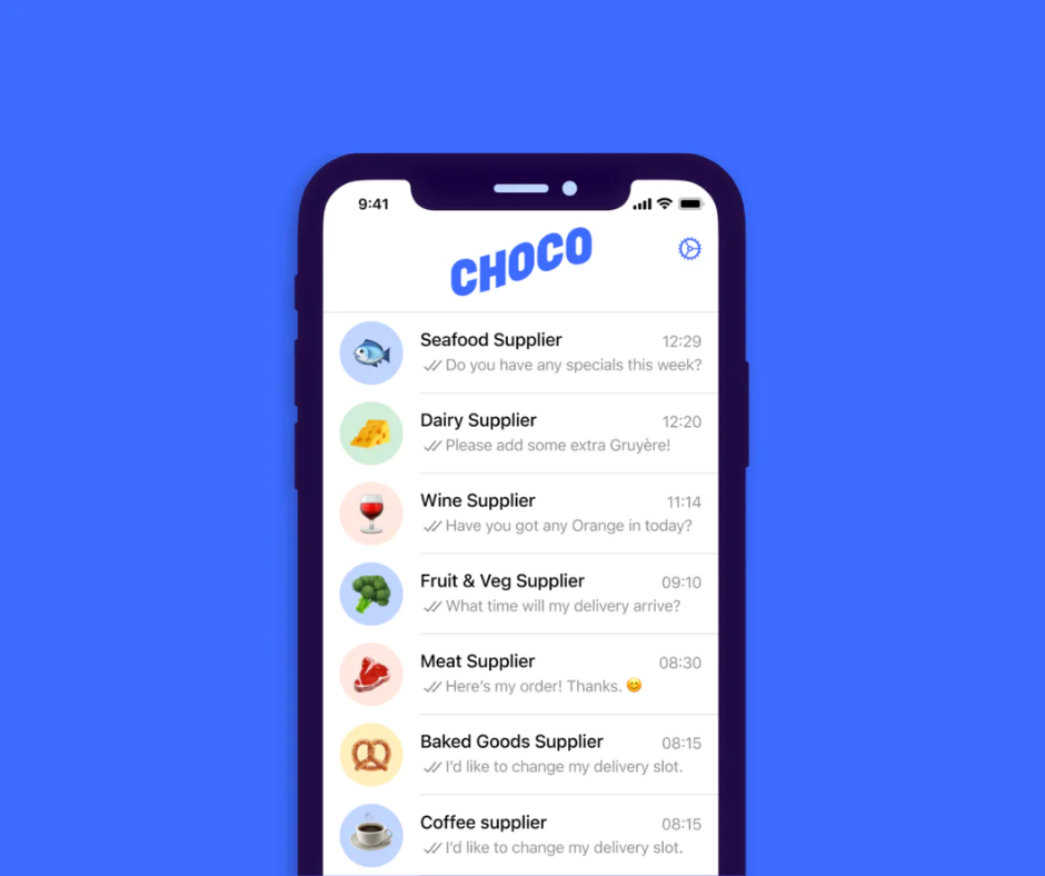 Choco connects restaurants and suppliers with twilio Choco connects restaurants and suppliers with twilio